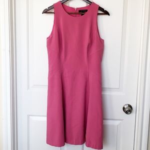 Pink Fit and Flare Dress || WHBM